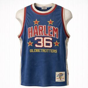 VTG Platinum Fubu Harlem Globetrotters 75th Ann. Lemon #36 Jersey XXL 2XL